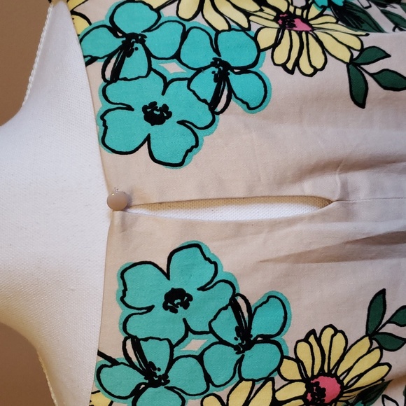 9&CO. tropical floral print Sheath Dress 16 - Picture 5 of 13